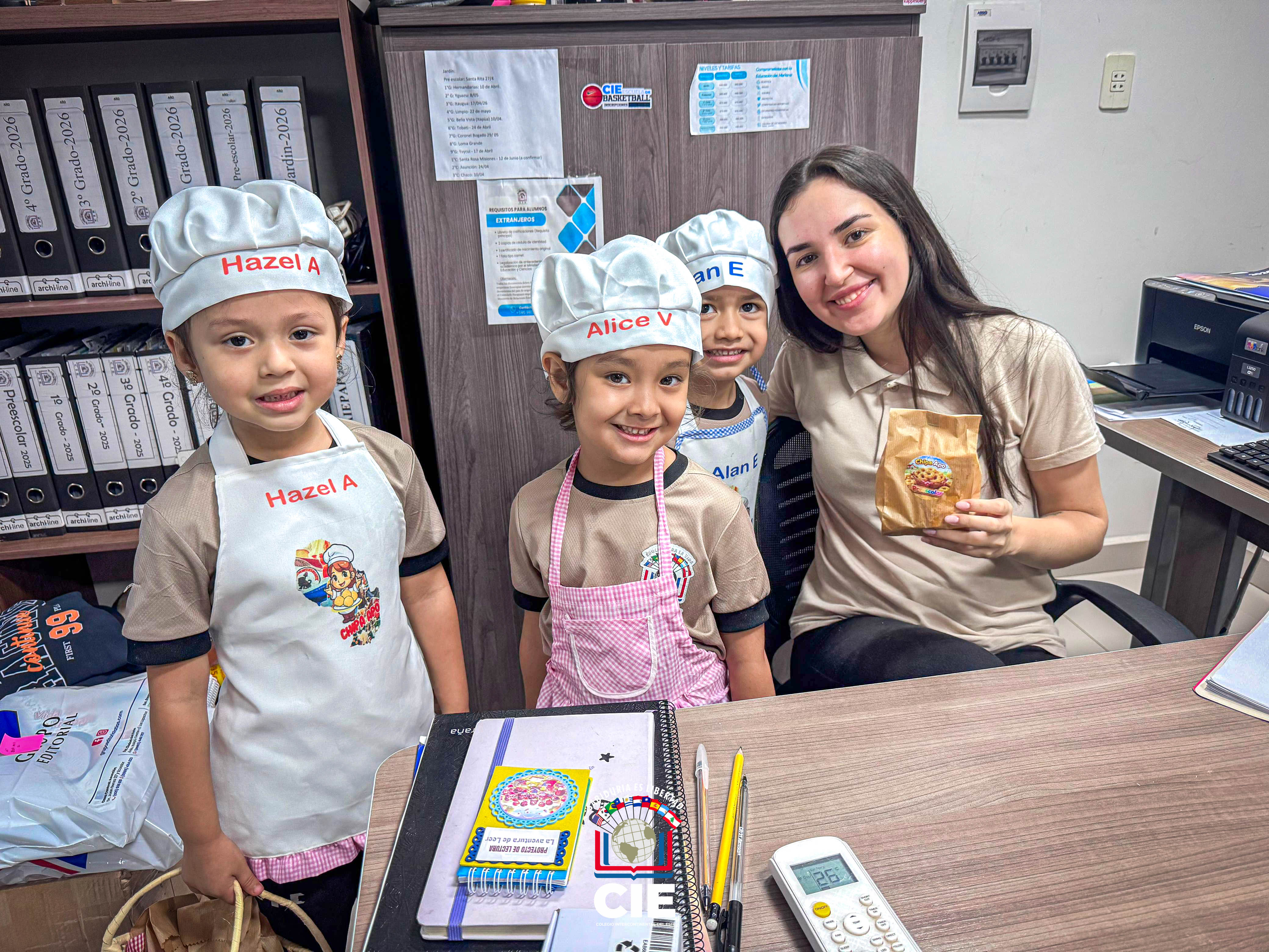 Chipa Apo en el CIE - Colegio Intercontinental del Este